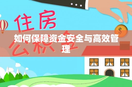 清水河如何保障资金安全与高效管理