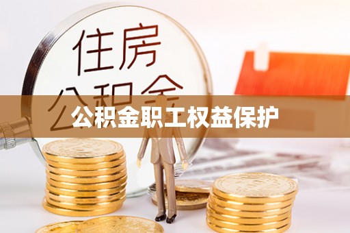 清水河公积金职工权益保护