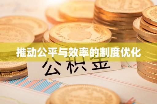 清水河推动公平与效率的制度优化
